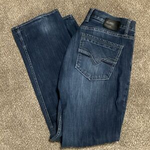 BKE Dark Indigo Straight Leg Jeans